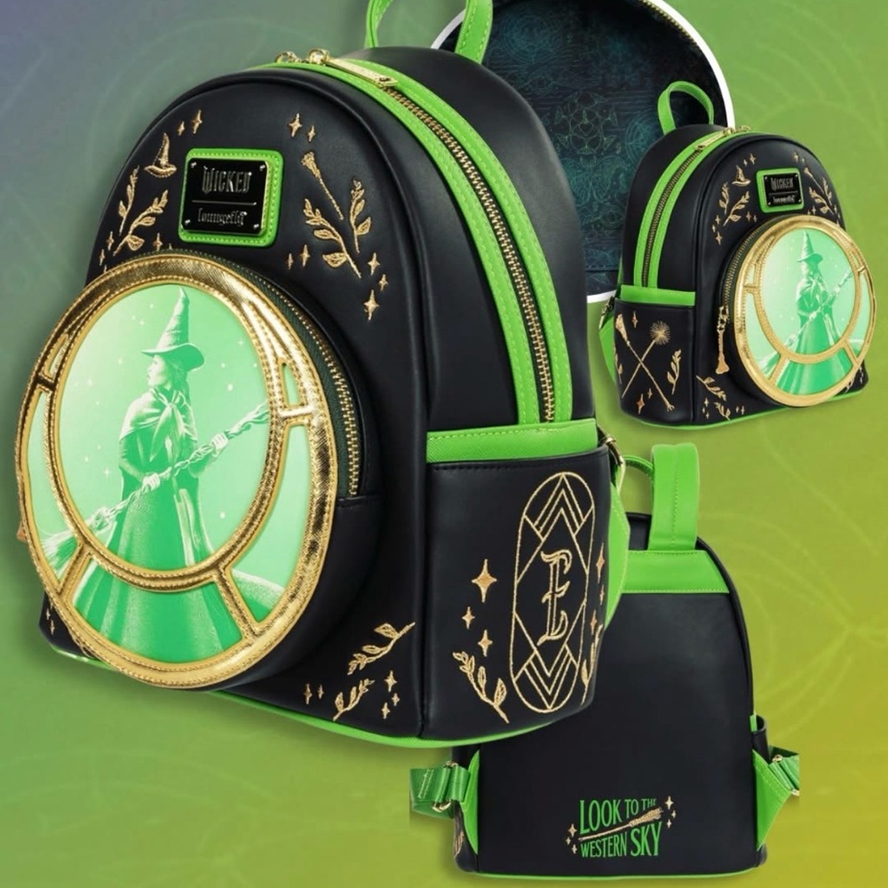 Loungefly Wicked Elphaba Mini Backpack - Entertainment Earth Exclusive